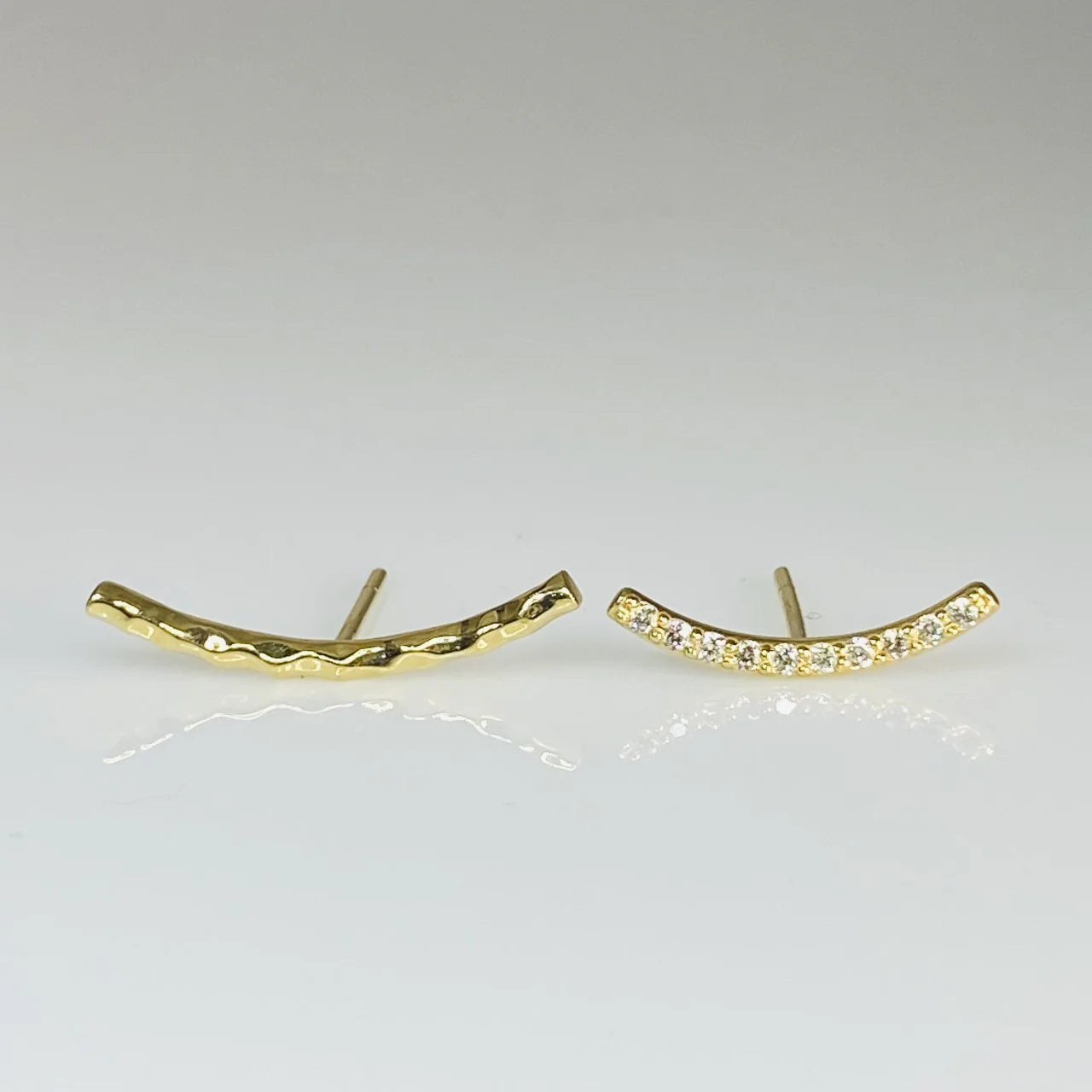 14K Yellow Gold Climber SINGLE