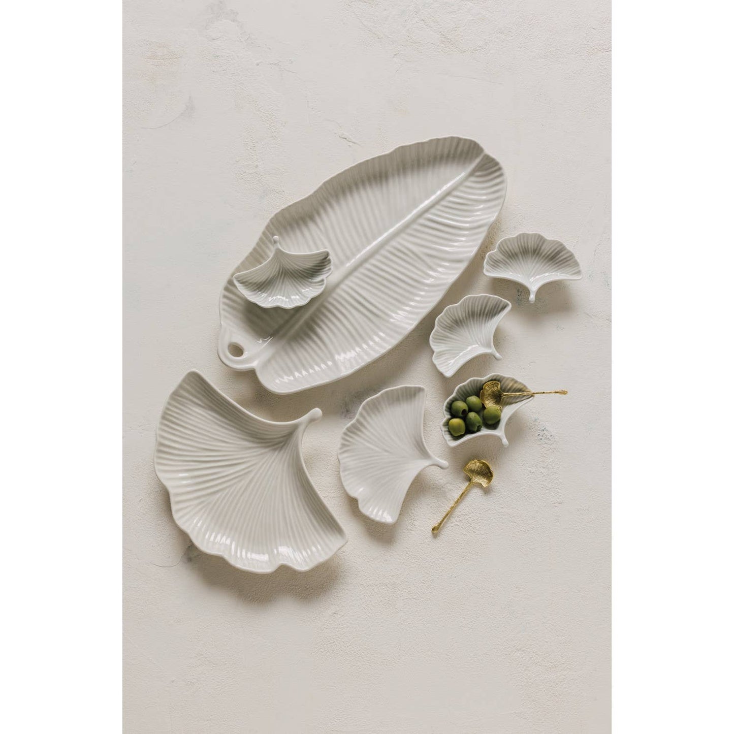 Ginkgo Dipping Dish