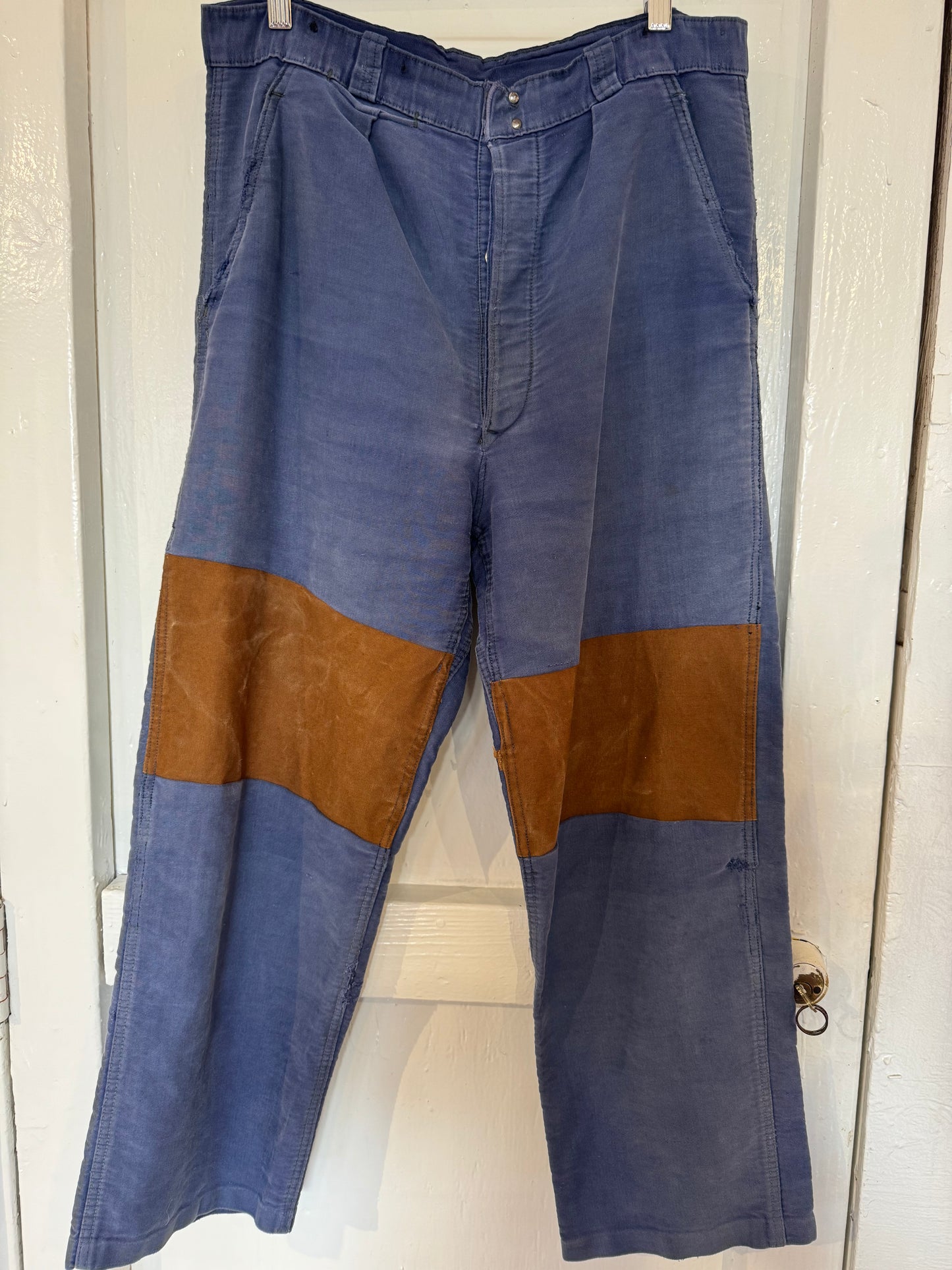 Moleskin Trousers Vintage French Workwear