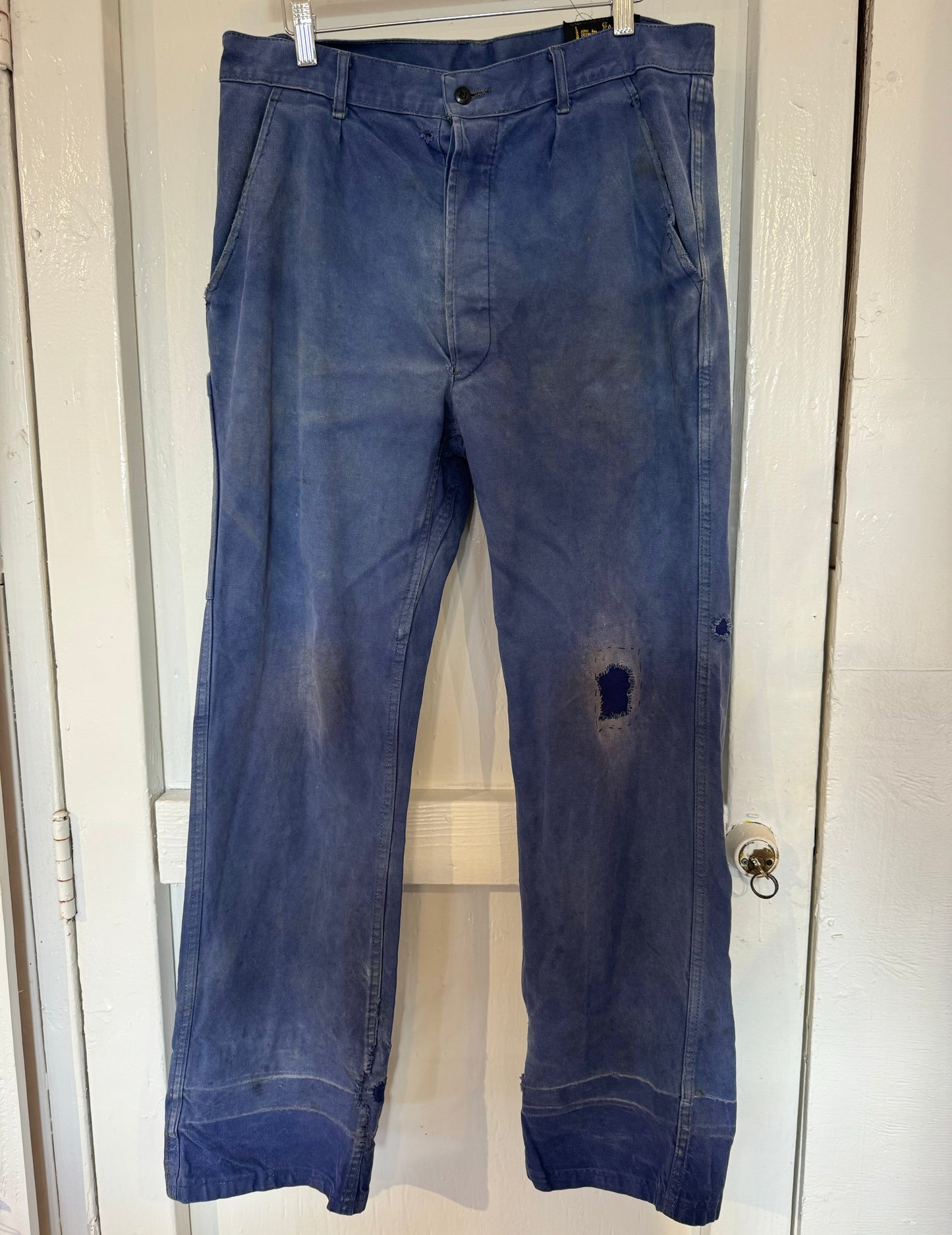 Moleskin Trousers Vintage French Workwear