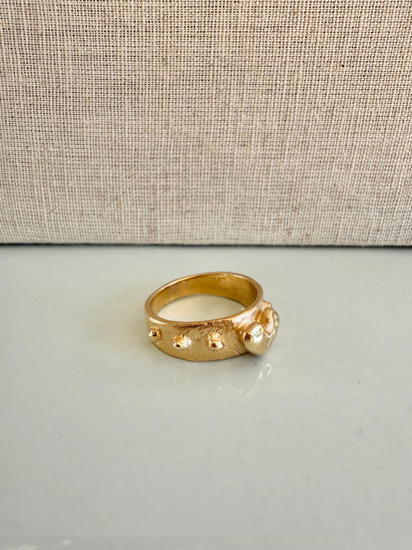 Mi Corazón Ring 14k Gold