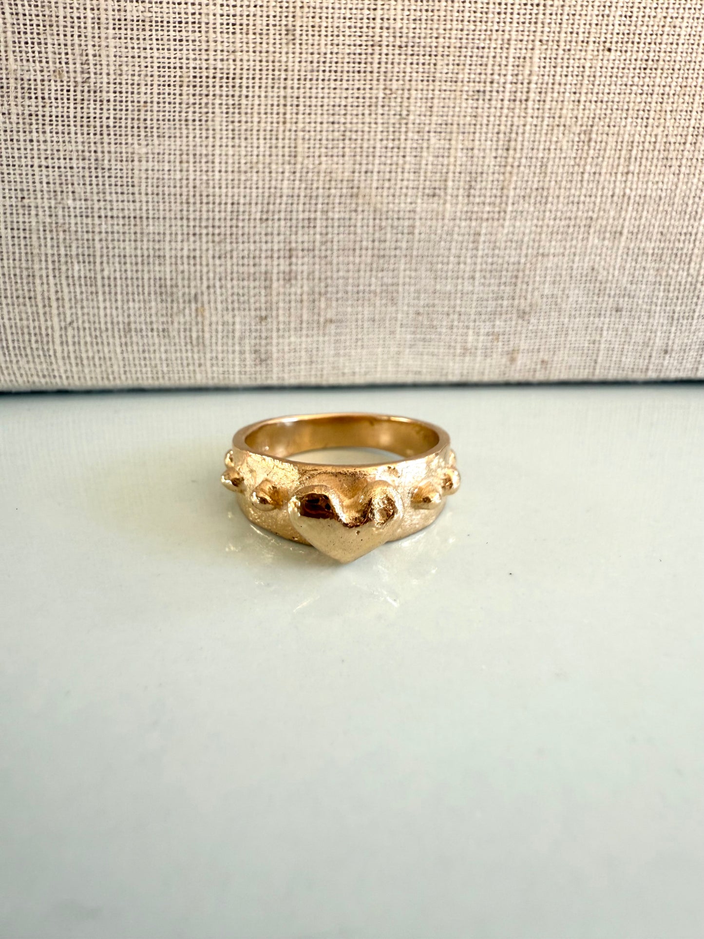 Mi Corazón Ring 14k Gold