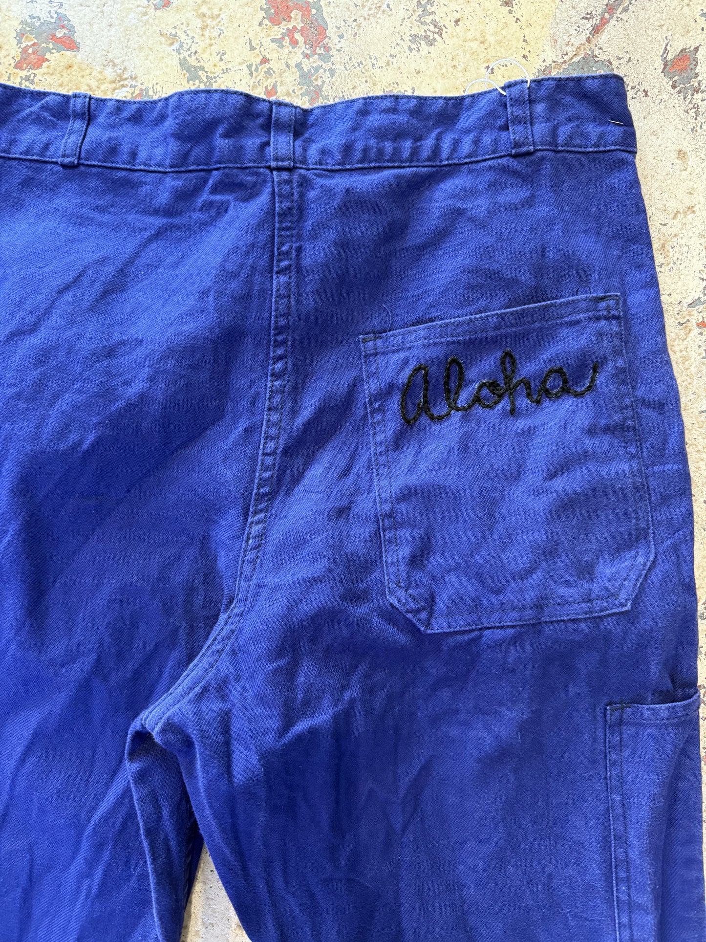 Vintage French Workwear Trousers