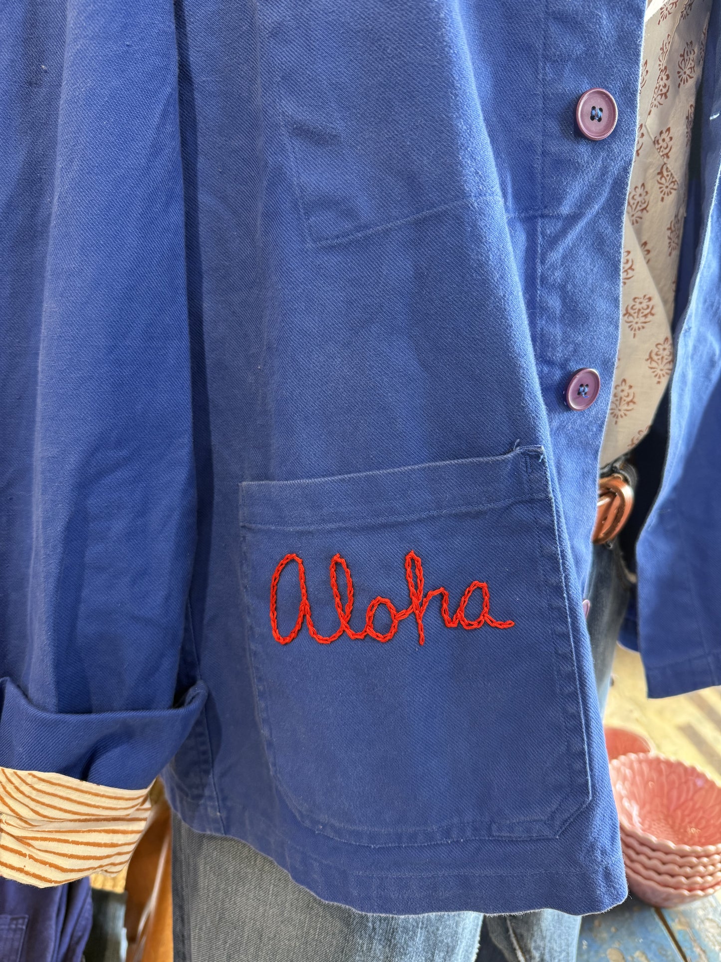 Hand Embroidered Vntge Jacket
