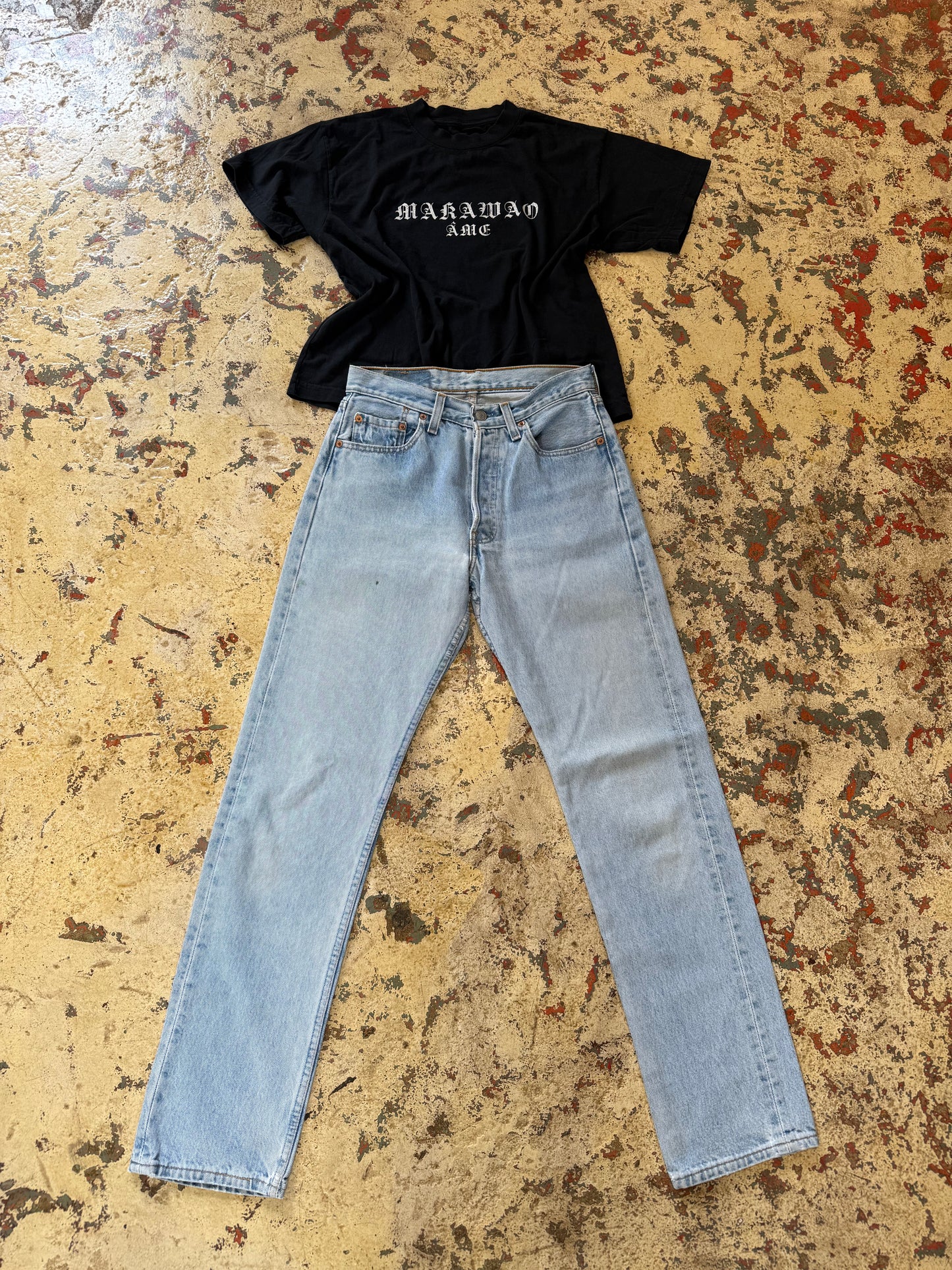 MAKAWAO ÂME Boxy Tee BLACK