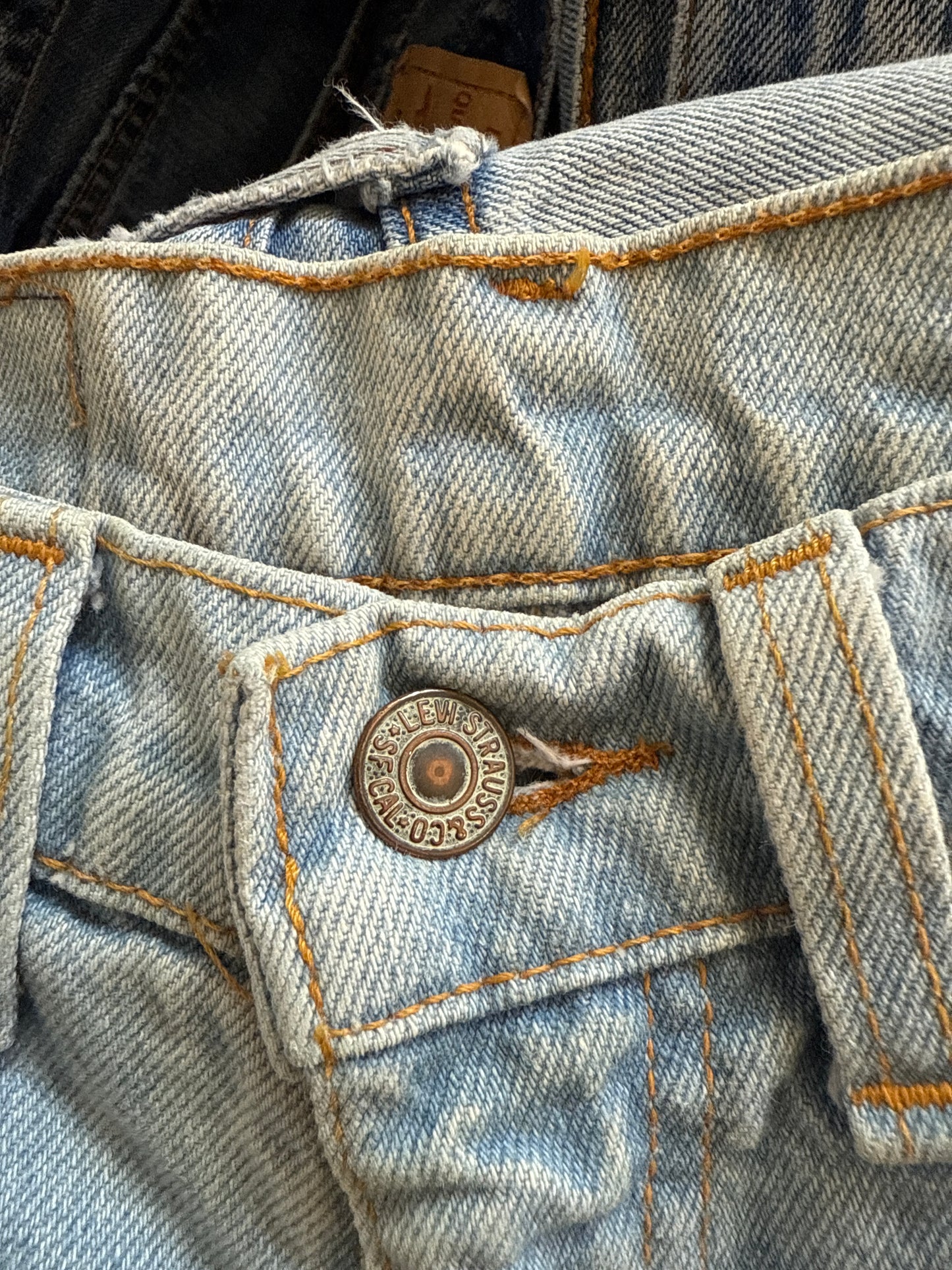 Orange Label Vintage Levis 28W *RARE*