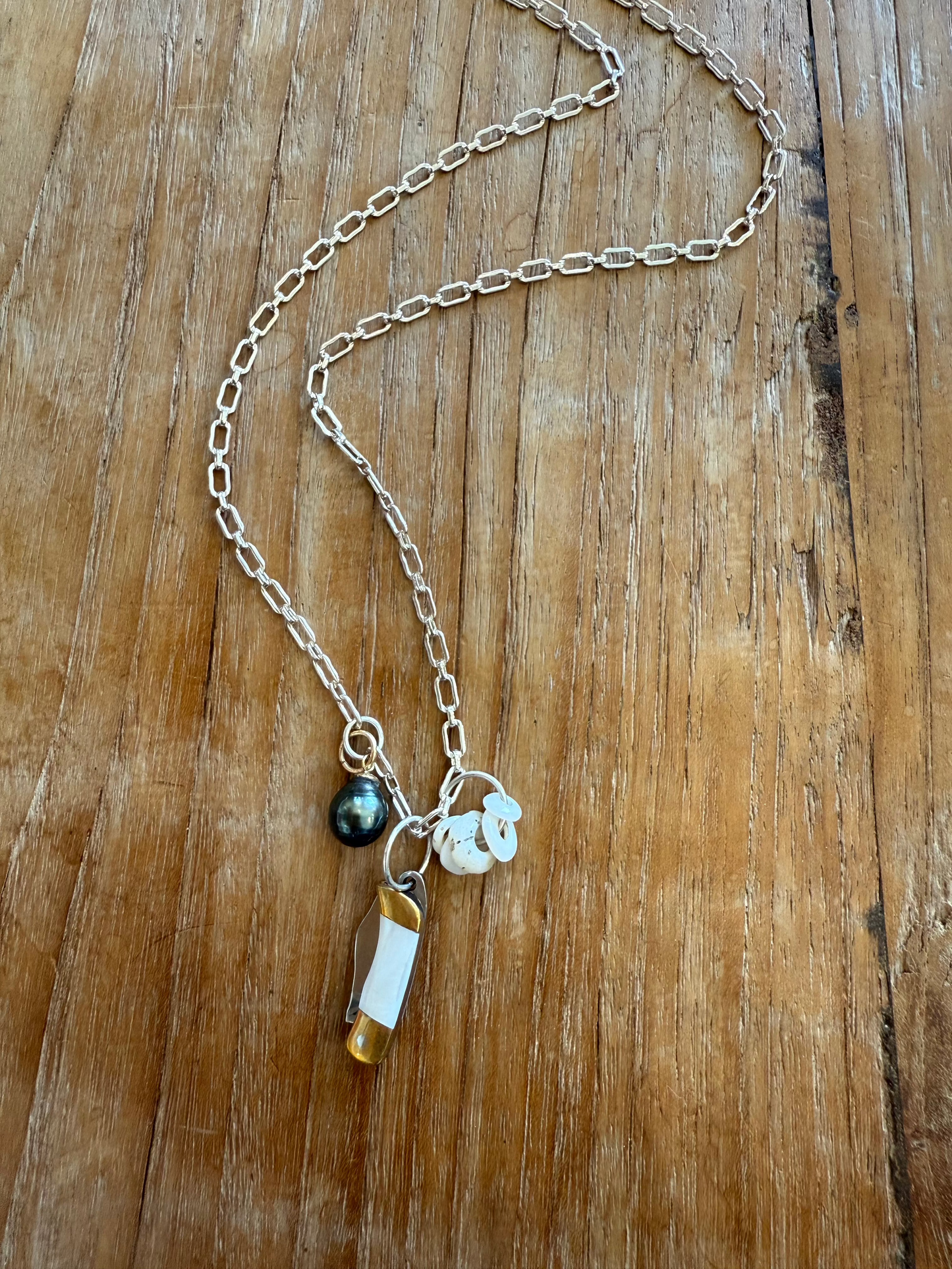 Tortuga Unisex Charm Necklace