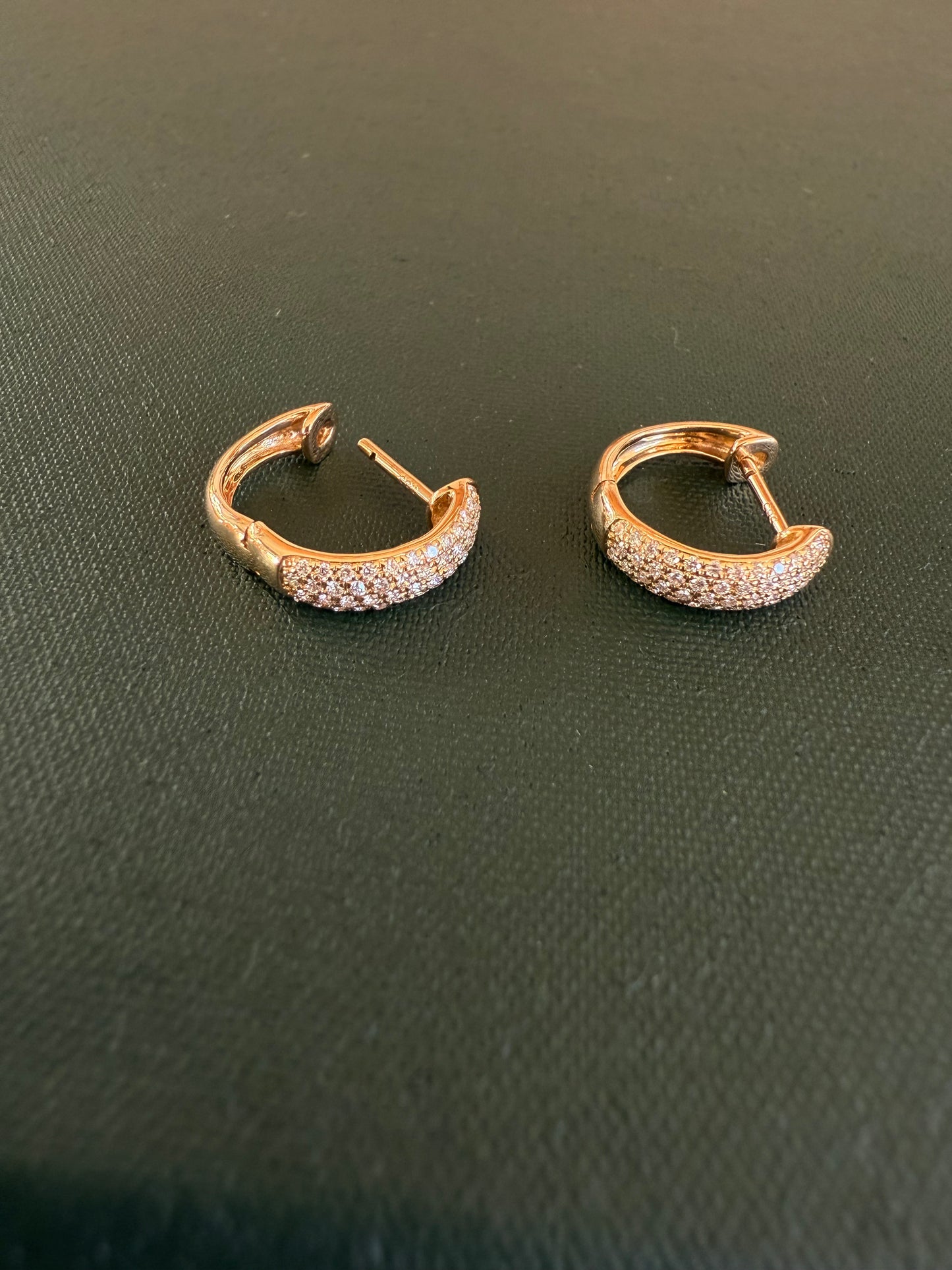 Diamond + 14k gold quad row