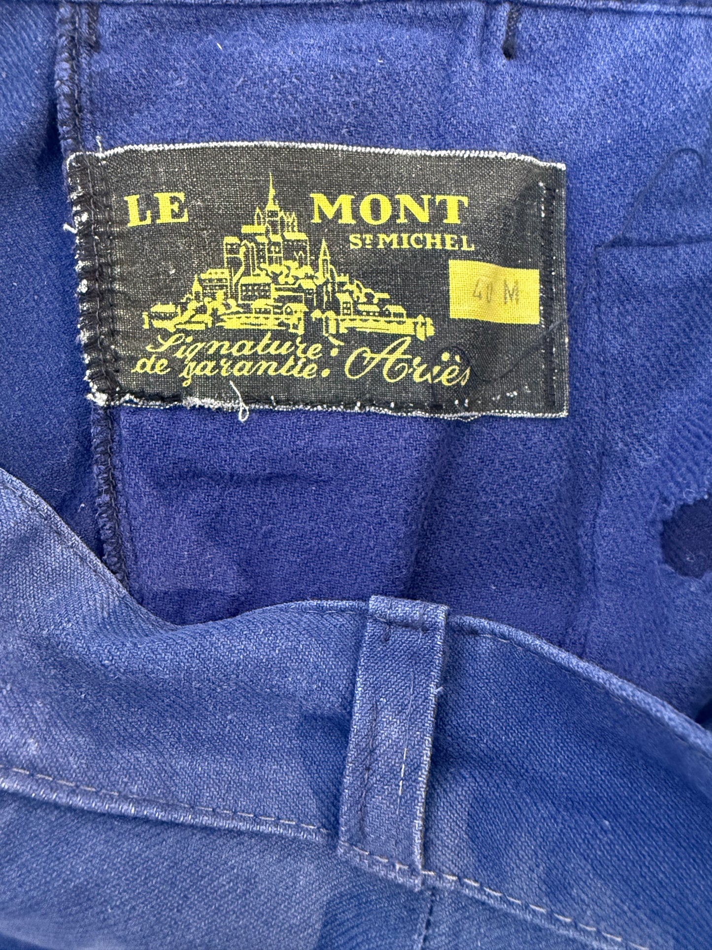 BLK LBL VNTG French Bleu De Travial Trousers