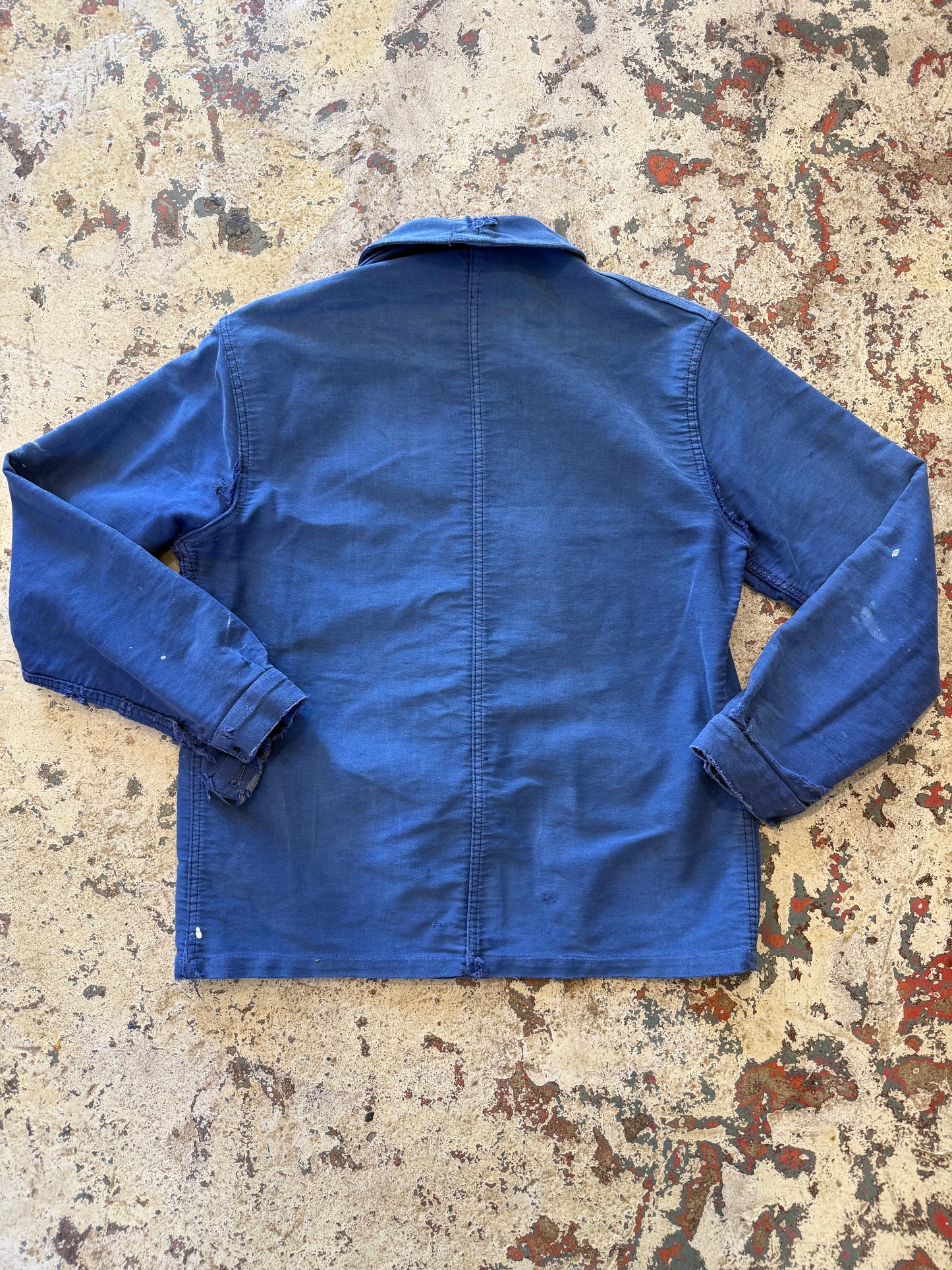 BLK LBL VNTG Le Mont St Michel Moleskin Jacket Chevron Pocket Pant Splatter