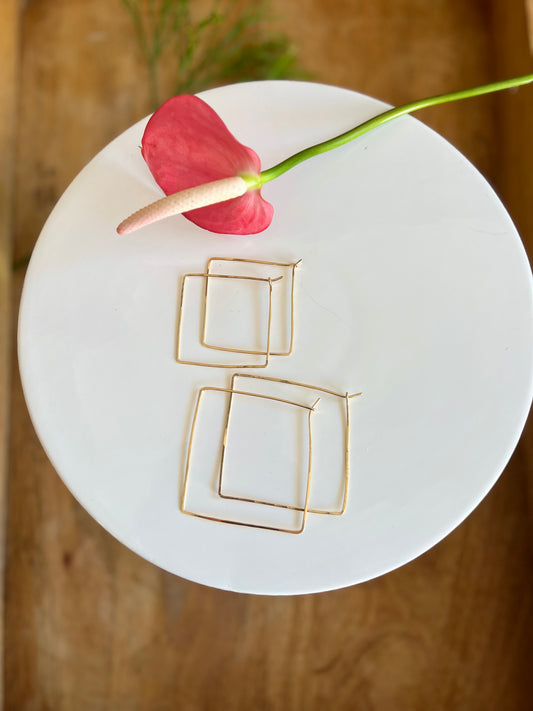 Summer Square earring