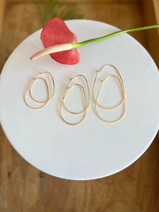 TIA teardrop earring