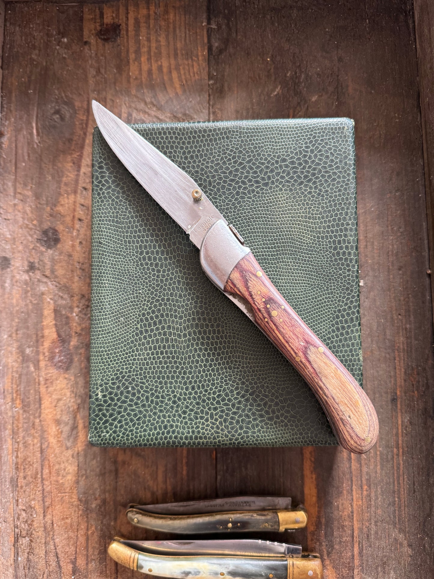Vintage Laguiole Folding Knife