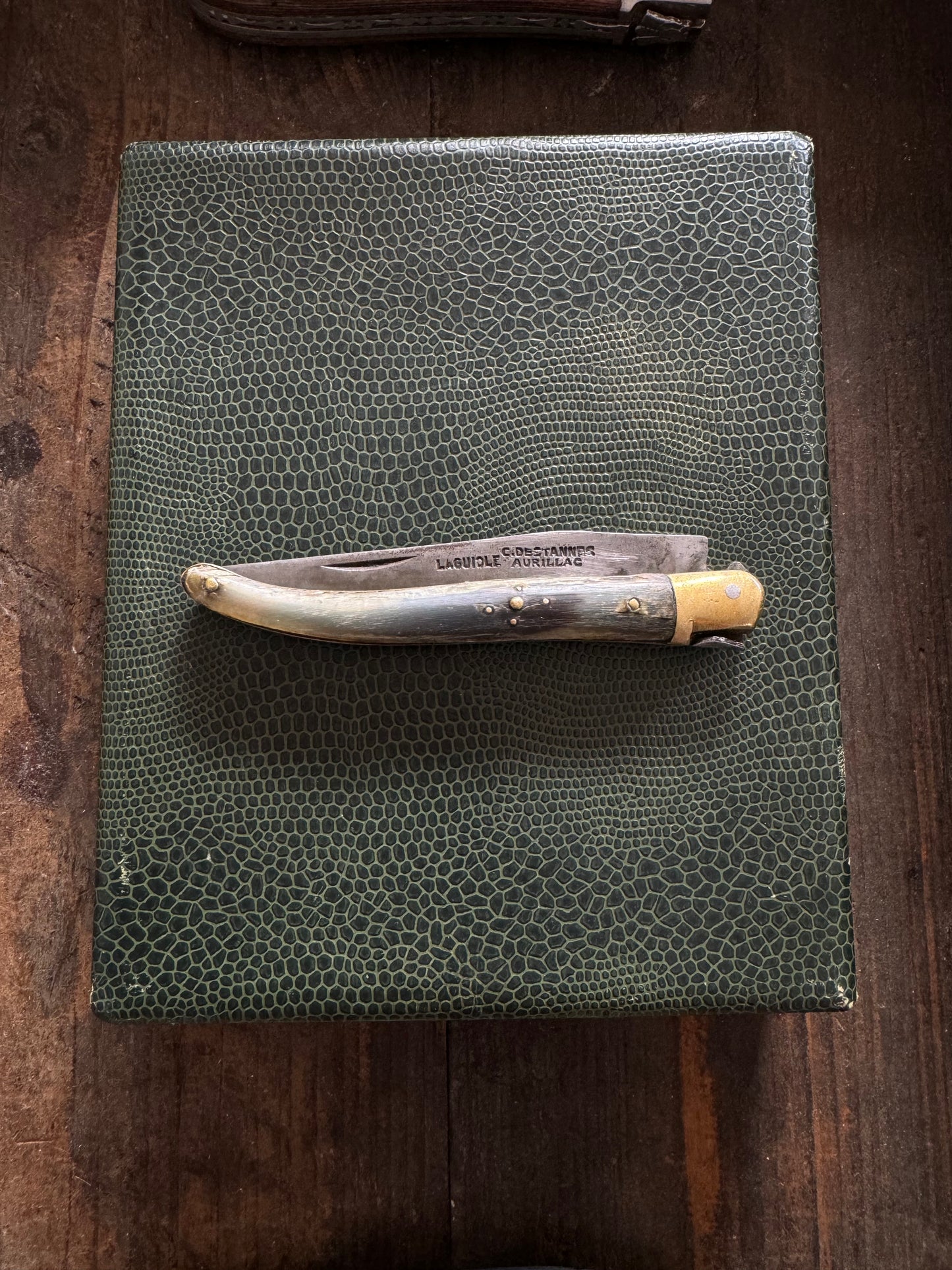 Vintage Laguiole Folding Knife