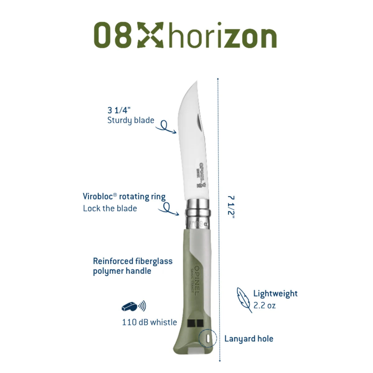 Opinel No.8 Horizon