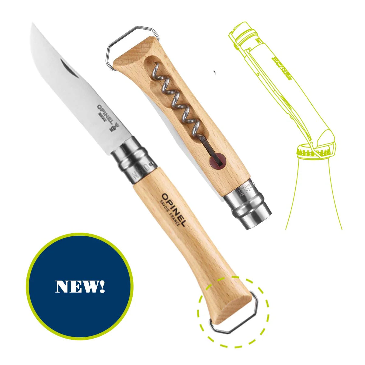 Opinel No.10 Corkscrew