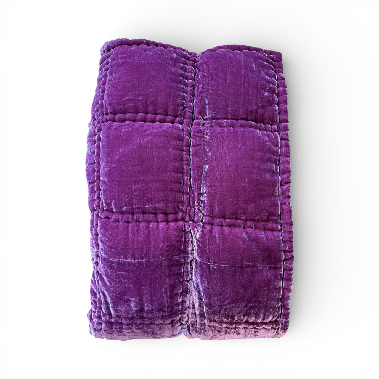 100% Silk + Velvet Luxury Quilt Tourmaline