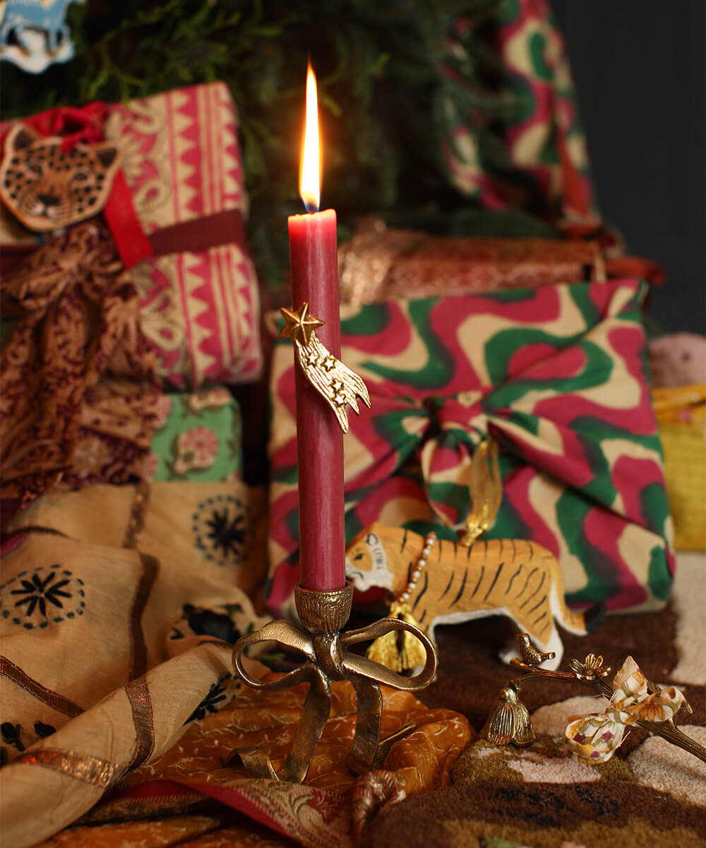 Riley Ribbon Candle Holder