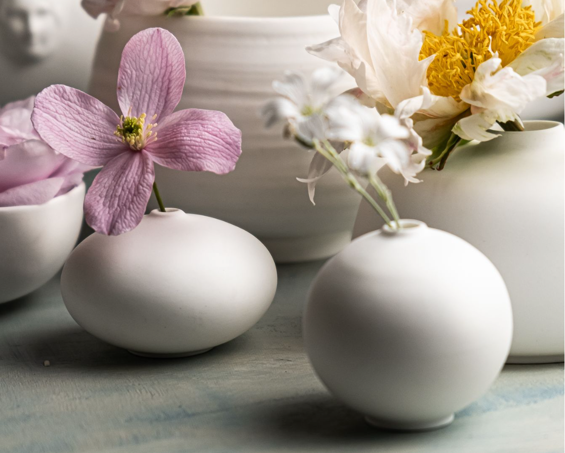 Assorted mini vases
