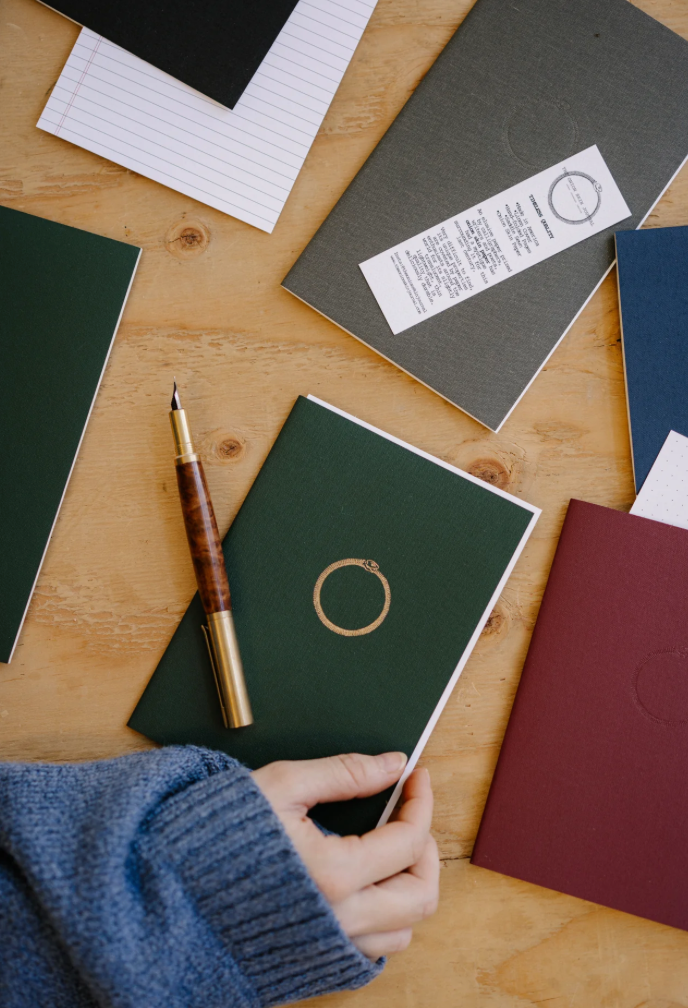 The Onion Skin Journal Linen Soft Cover Cahier