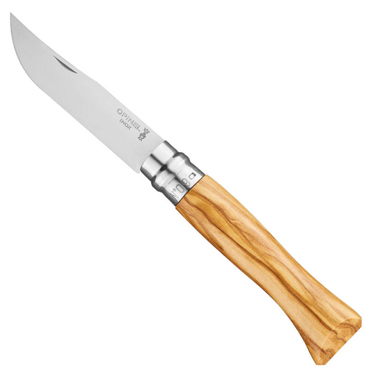 Opinel No. 9 Stainless Olive Wood