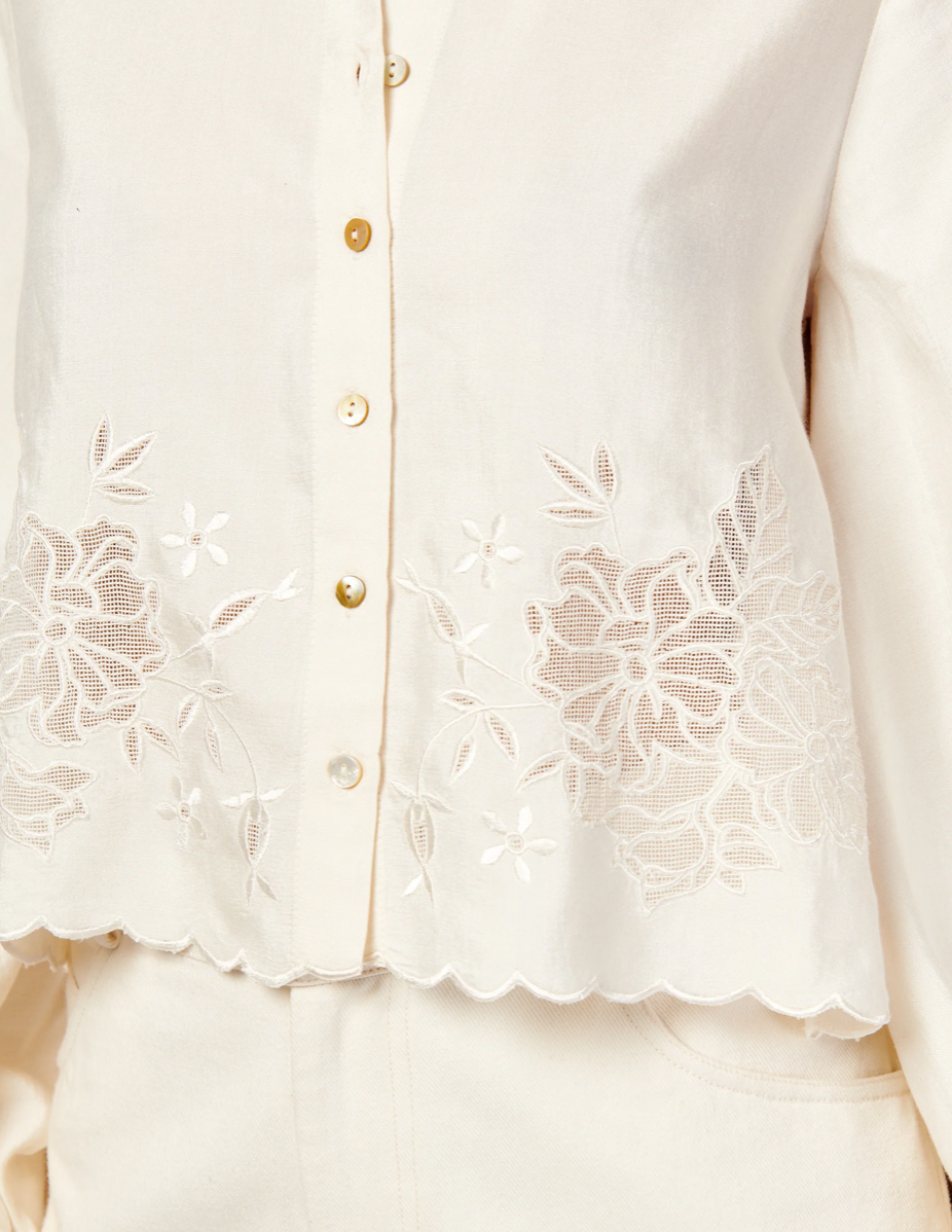 Rhonda Blouse Macadamia