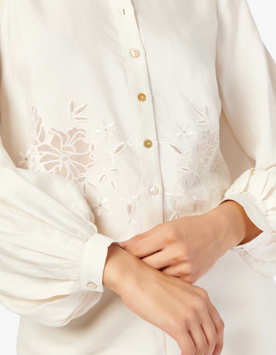 Rhonda Blouse Macadamia