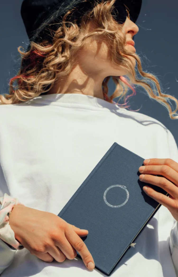 The Onion Skin Journal Ouroboros Indigo Blue