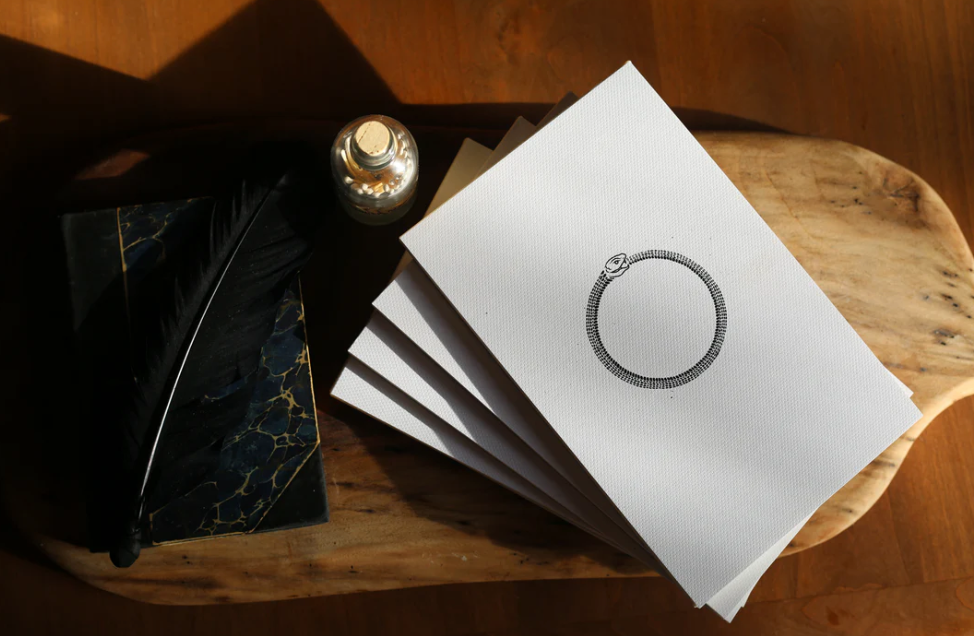 Notepad made with Onion Skin Paper