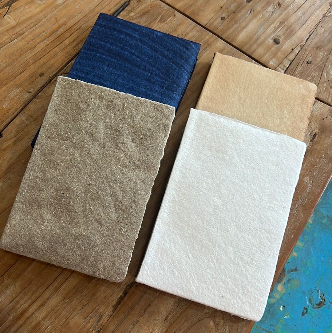 Handmade Paper Notebook 12x18cm