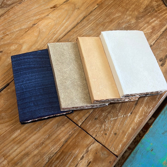 Handmade Paper Notebook 12x18cm