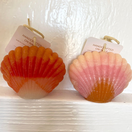 Sunrise Shell Candle