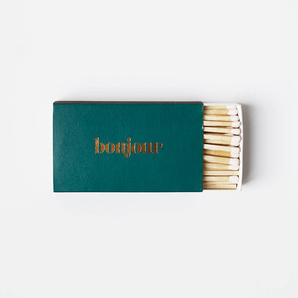 Statement Matches - Bonjour/Emerald