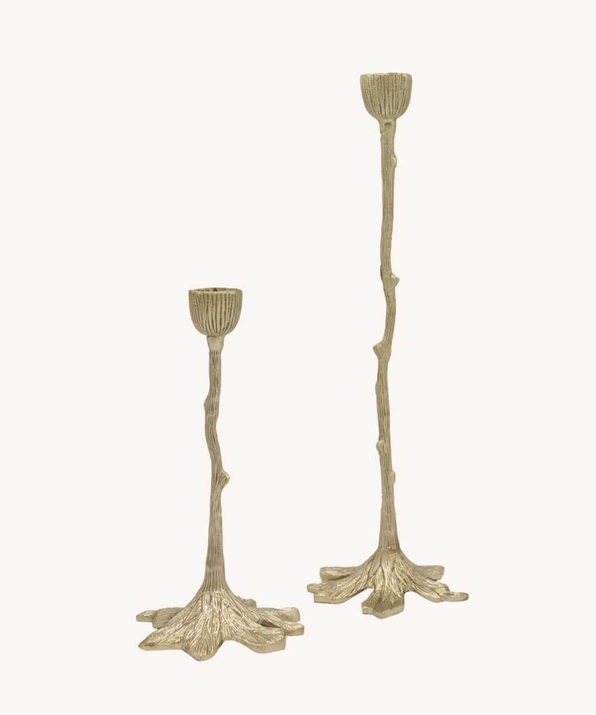 Misty Tree Candle Holder