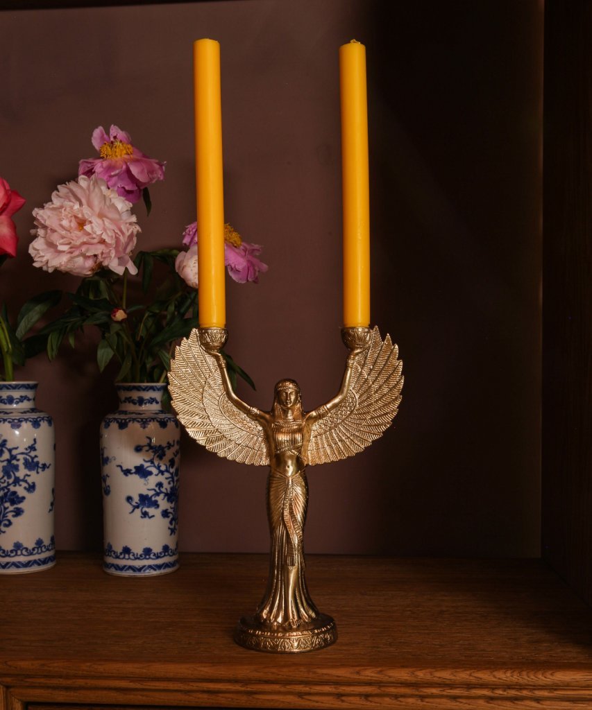 Goddess Isis Candle Holder