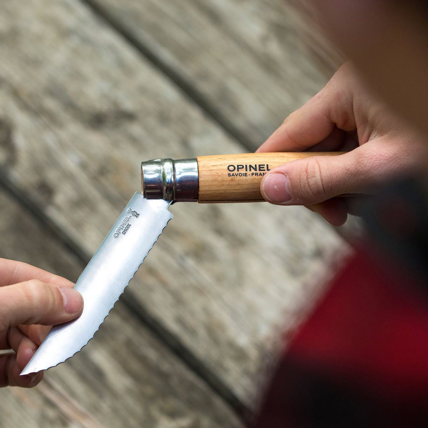 Opinel No.12 Camp Serrated