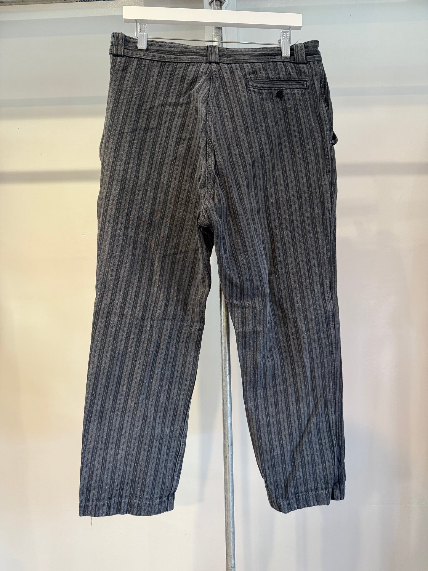 BLK LBL Vintage French Workwear Stripe Trousers 6