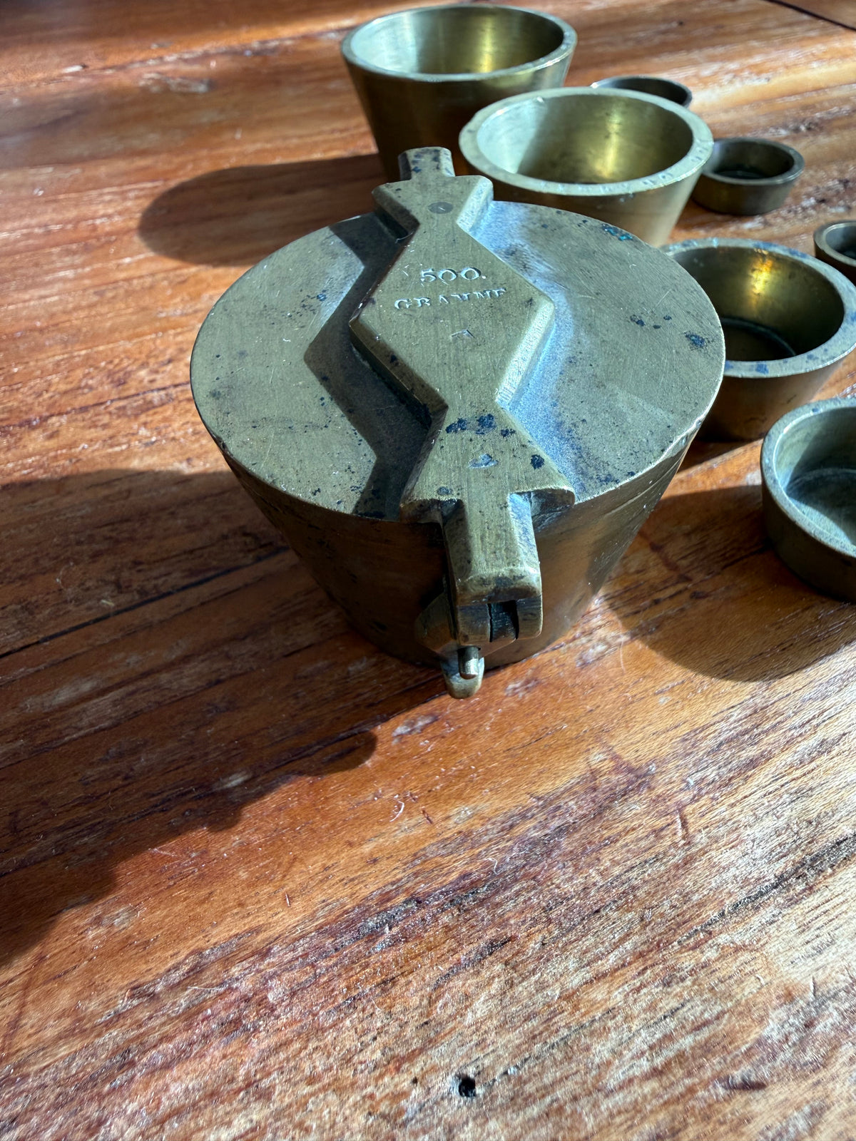 VNTG Brass Nesting Weights