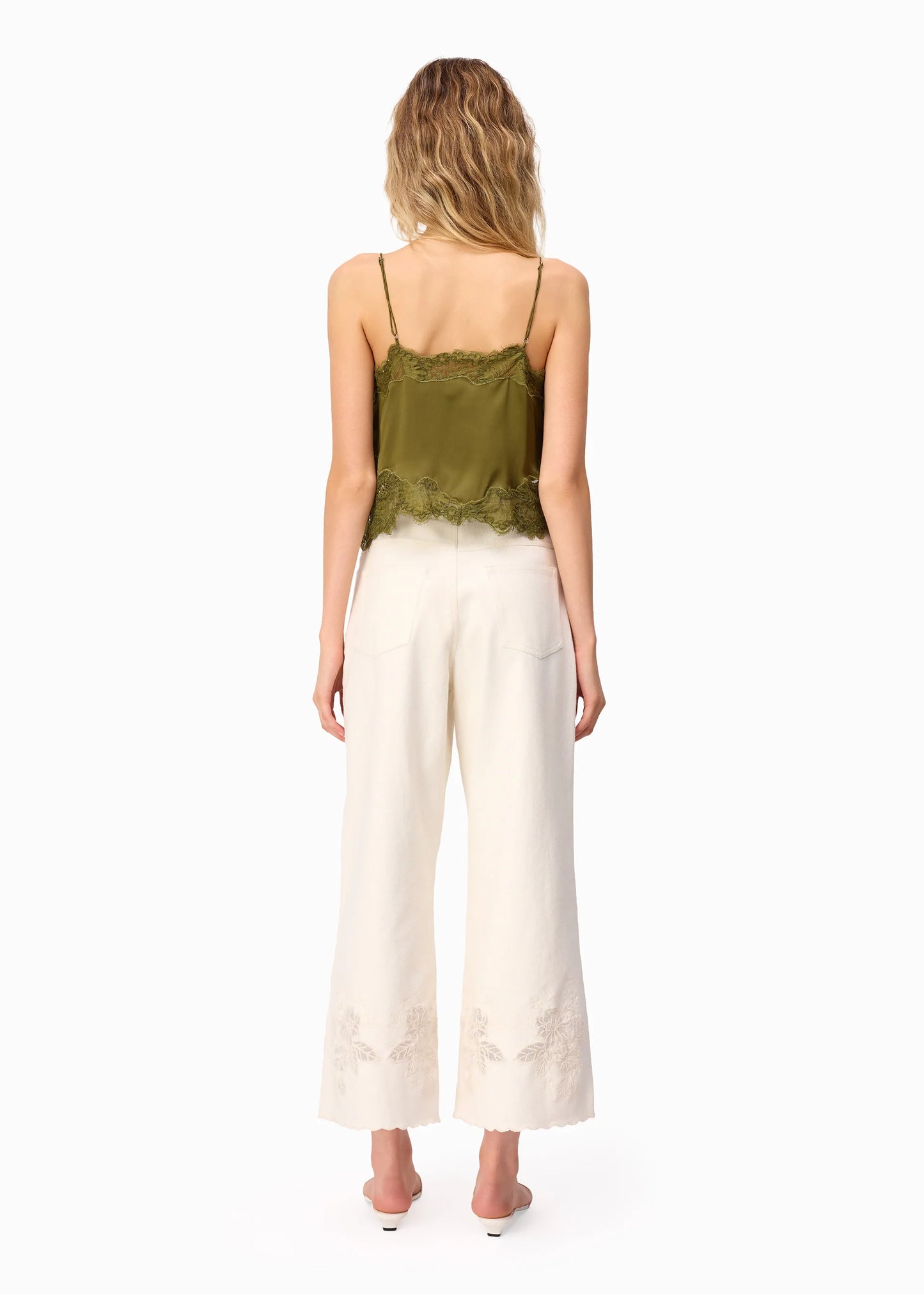 Malena Camisole Silk Fern