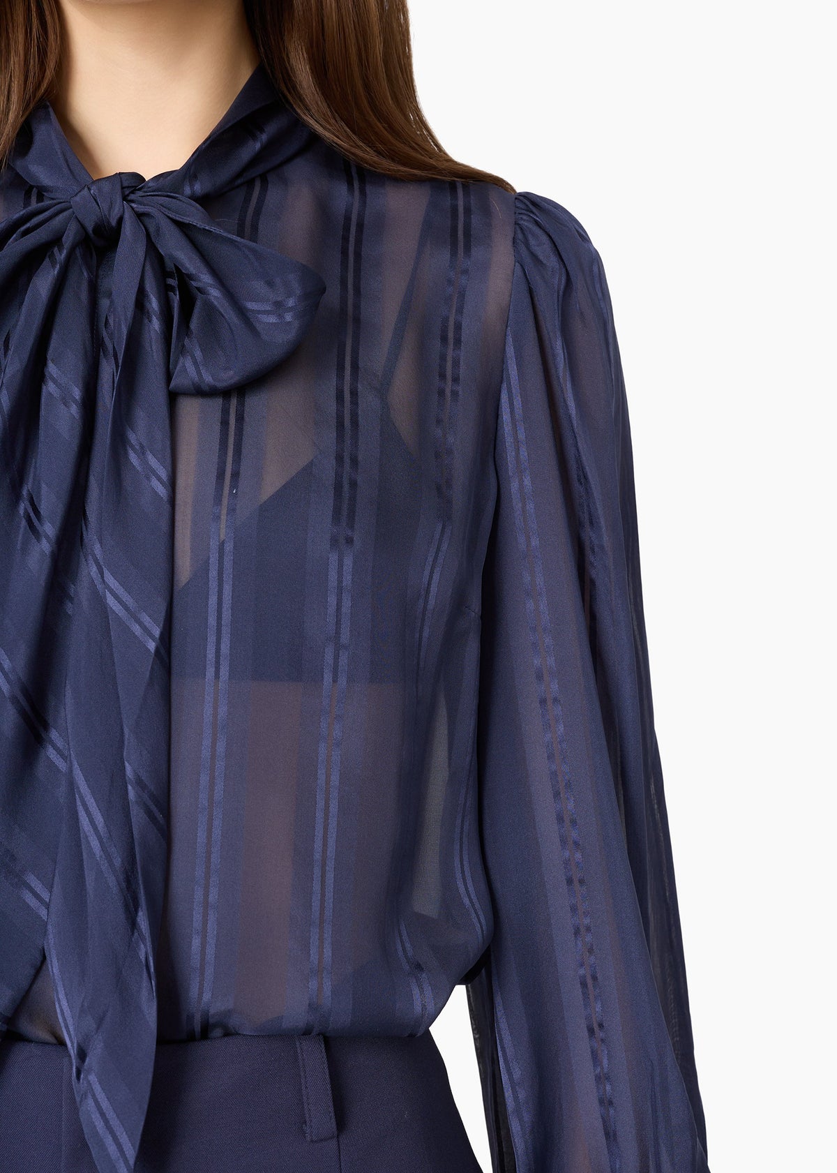 Rema Silk Jacquard Navy
