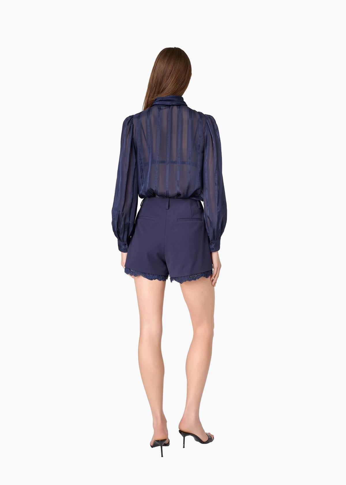 Rema Silk Jacquard Navy