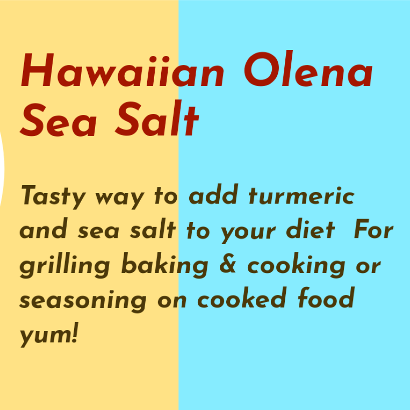 Hawaiian Olena Sea Salt