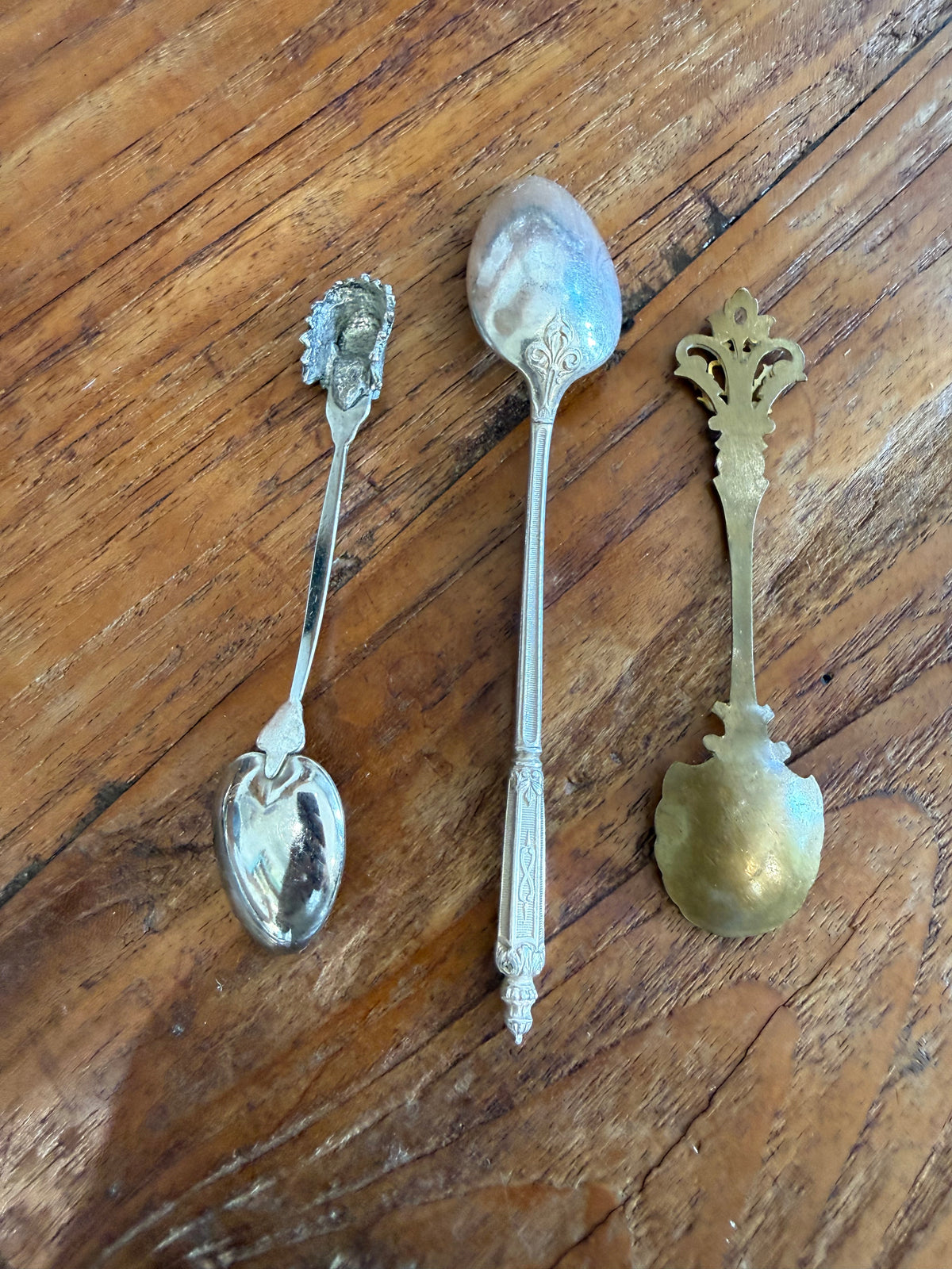 Antique Decorative salt|spice spoon