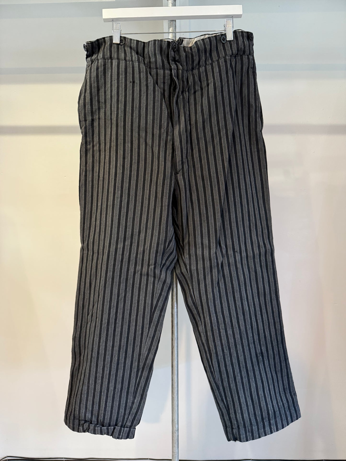 BLK LBL Vintage French Workwear Stripe Trousers 6