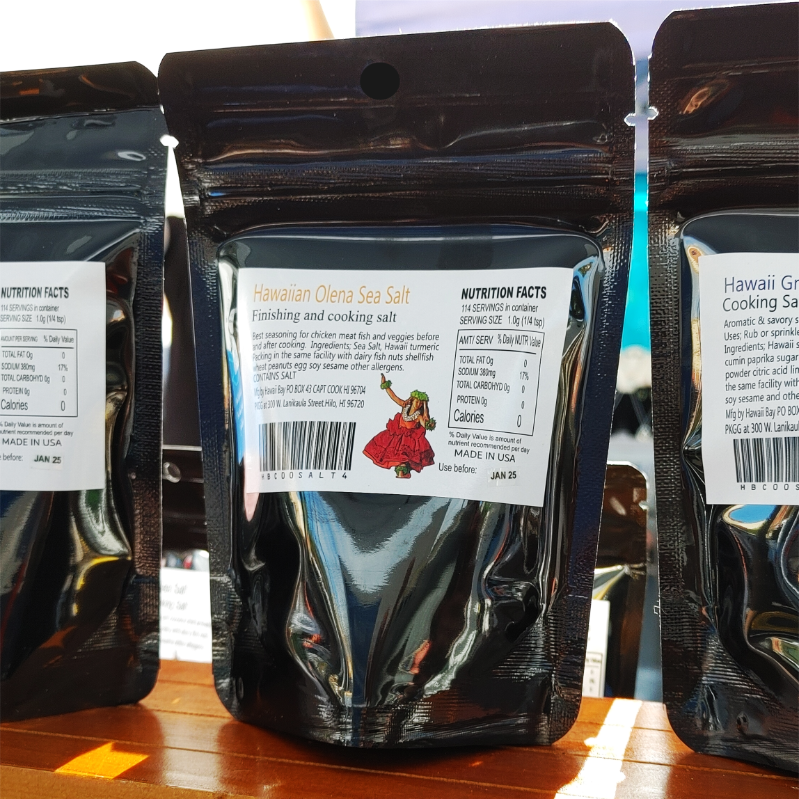 Hawaiian Olena Sea Salt