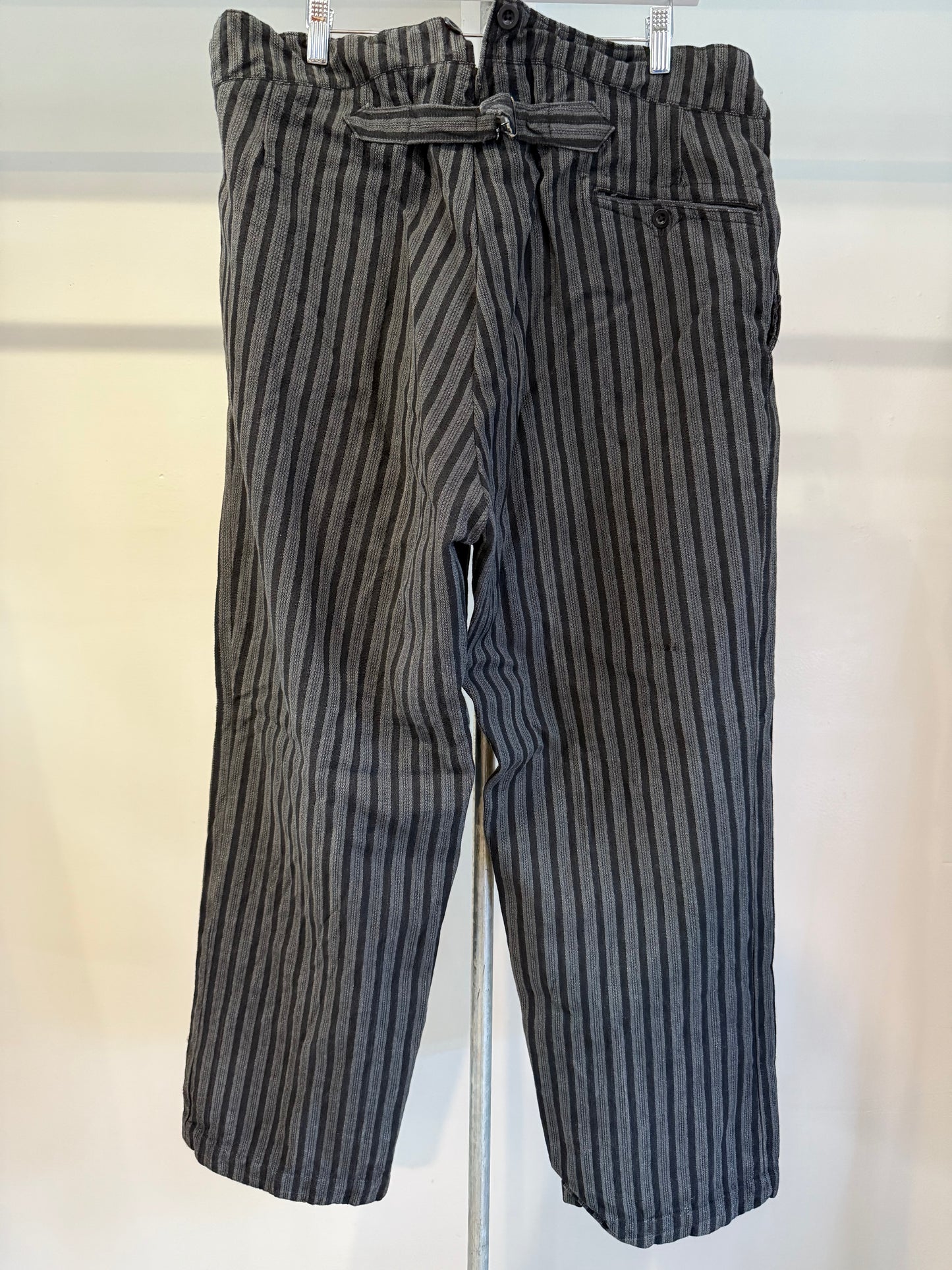 BLK LBL Vintage French Workwear Stripe Trousers 6