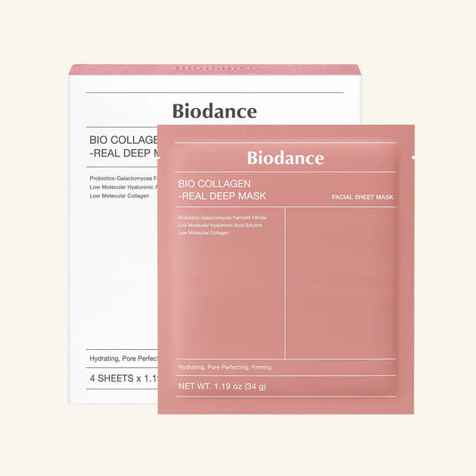 [Biodance] Bio Collagen Real Deep Overnight Mask 1EA 4 types: Collagen(Pink)