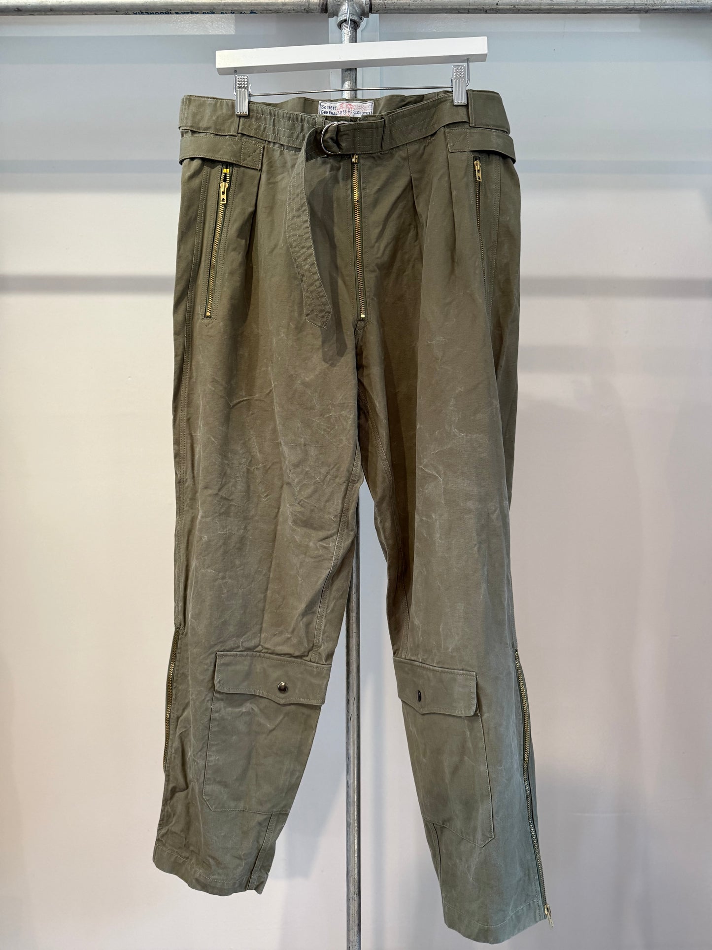 BLK LBL French Military Paratrooper Trousers 15