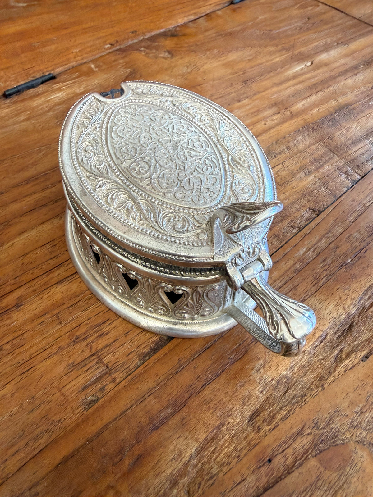 VNTG Moutardier Mustard Serving Dish Large