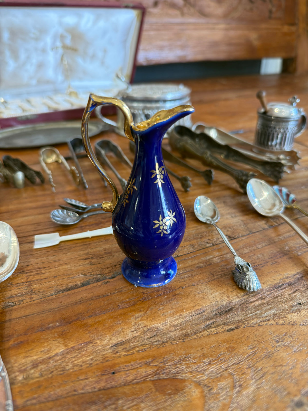VNTG Porcelaine D'art Limoges France Miniature pitcher
